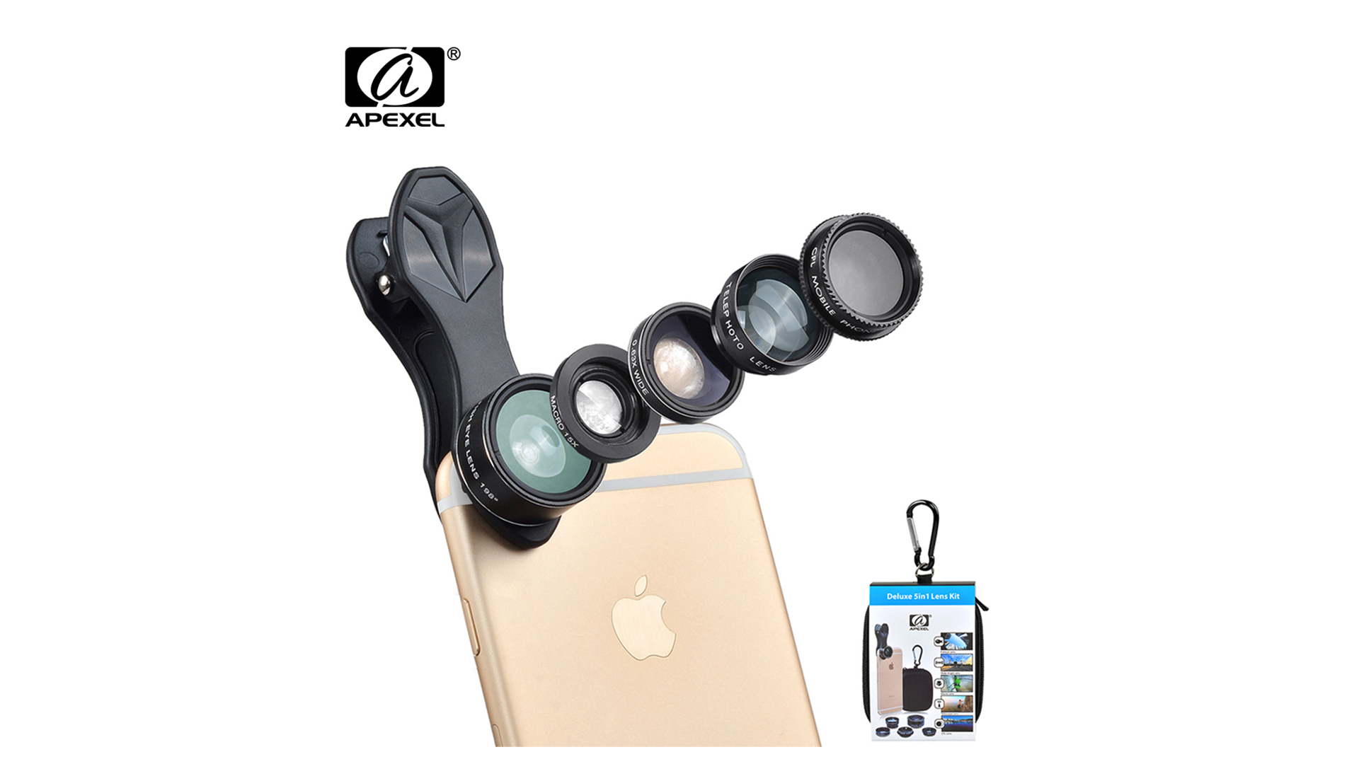 Objetivos para smartphones de la marca Apexal