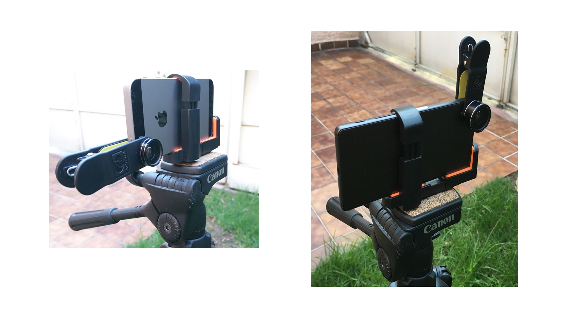 Lentes Apexel en el iPhone SE y el Xperia X